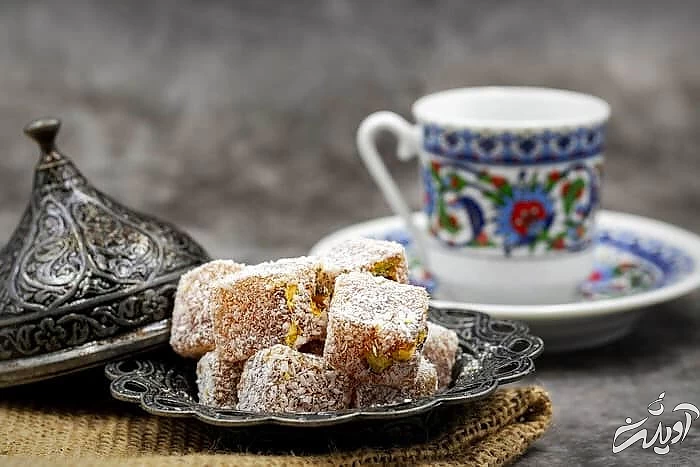 مواد لازم برای تهیه لوکوم لوکوم ترکیه ای